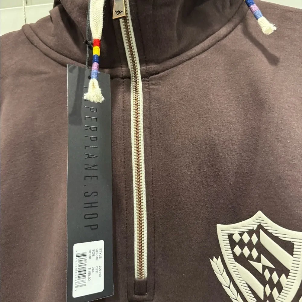 PAPER PLANES COLLEGIATE‎ SPECTRUM HALF ZIP HOODIE
